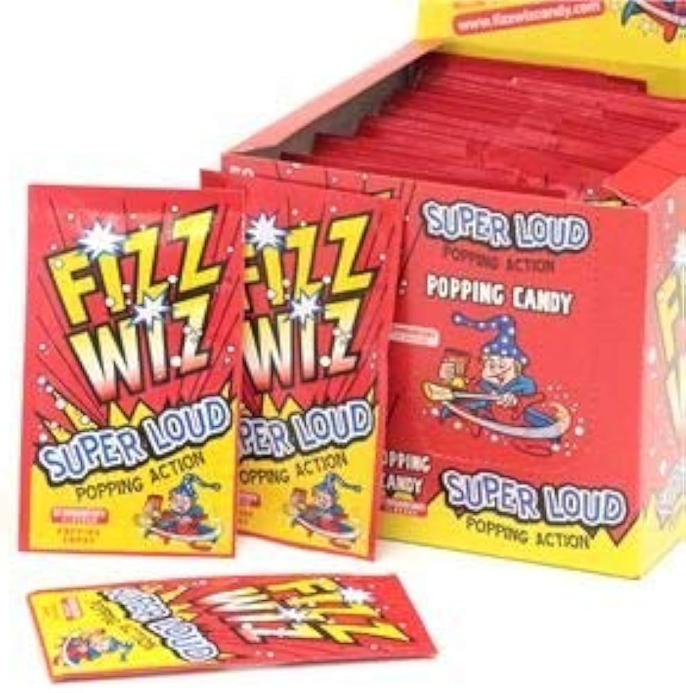 Fizz Wiz Strawberry Popping Candy