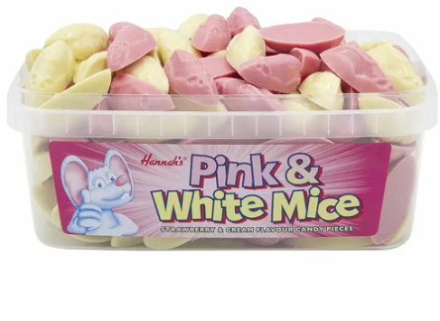 Pink & White Mice